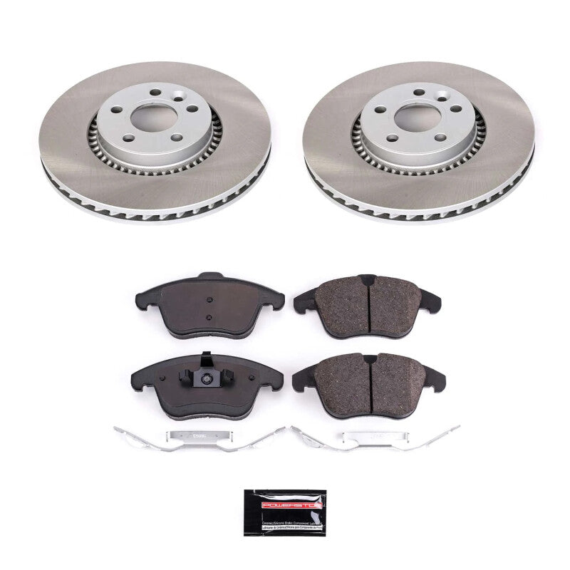PowerStop Power Stop 08-15 Land Rover LR2 Front Semi-Coated Rotor Kit SC4701 SC4701 Photo - Primary