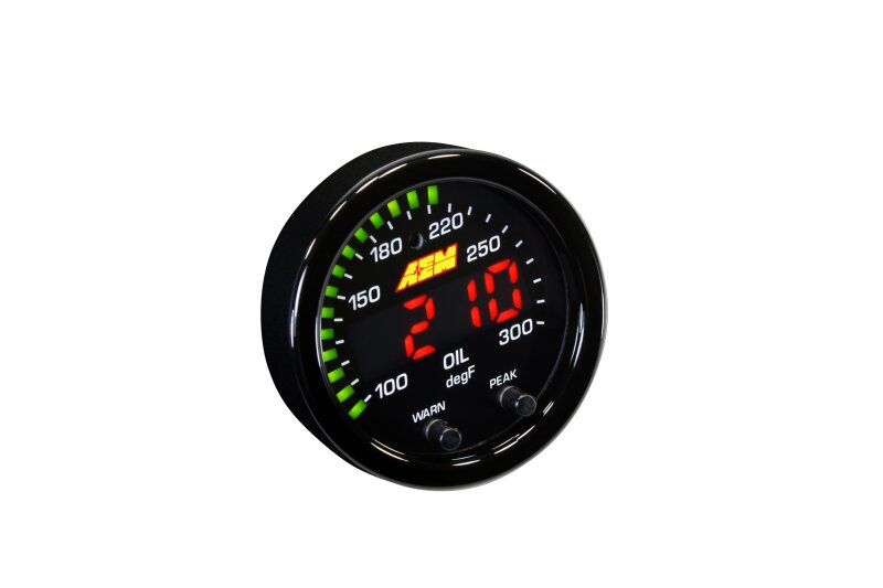 AEM Electronics Engine Coolant Temperature Gauge 30-0302 Photo - out of package