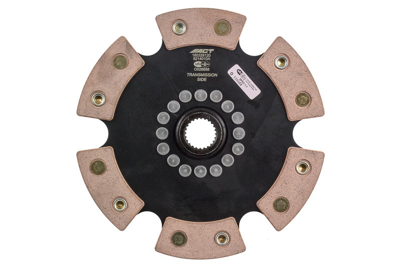 ACT 6-Puck Solid Hub Race Disc Acura RSX ALL 02-05 6214010A Photo - Primary