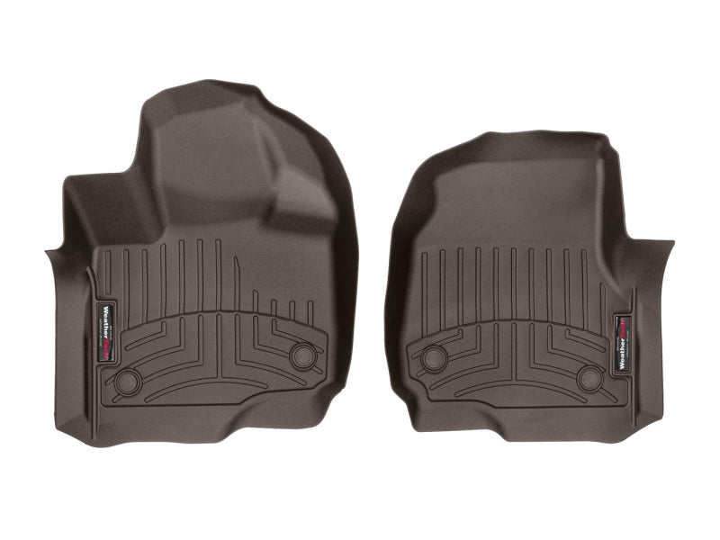 WeatherTech WT FloorLiner - Front - Cocoa Floor Mats Floor Mats - Rubber main image