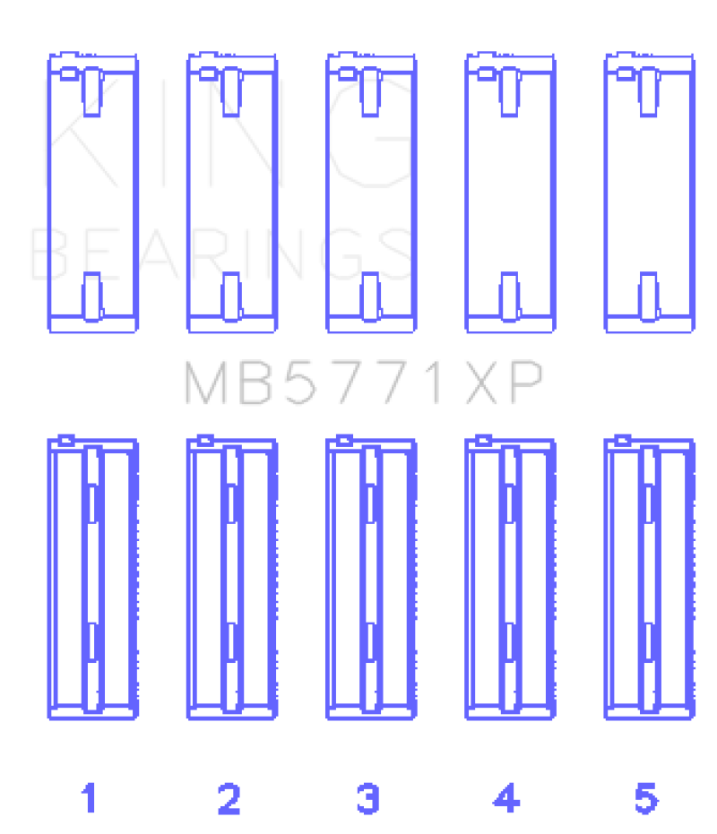 King Engine Bearings KING Main Bearings Engine Components Bearings main image