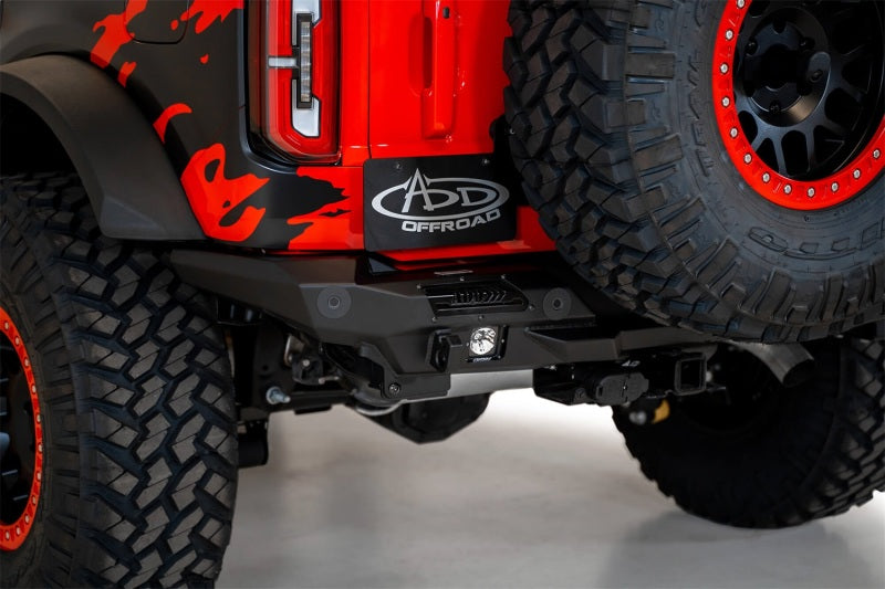 Addictive Desert Designs 21-22 Ford Bronco Stealth Fighter Rear Bumper R230081370103 R230081370103 Photo - Mounted