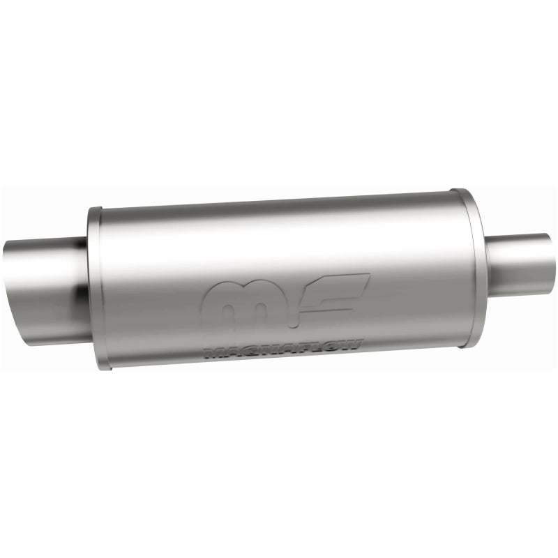 MagnaFlow 6" Round Center/Center Performance Muffler With Tip 14821 Photo - out of package