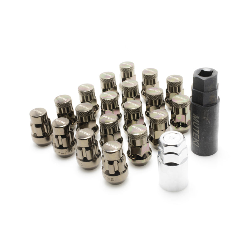 Wheel Mate Muteki SR35 Close End Lug Nuts w/ Lock Set - C.Titanium 12x1.25 35mm 32925TP 32925TP User 1