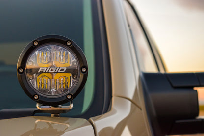 Rigid Industries 14-20 Toyota Tundra A-Pillar Mount (Fits 360-Series, D-Series, D-SS) 46701 46701 Photo - Mounted