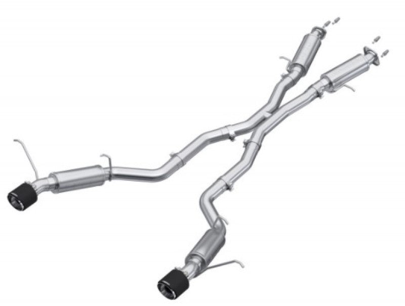 MBRP 2012+ Jeep Grand Cherokee SRT 6.4L 3in Dual Rear Exit T304SS Catback Exhaust - CF Tips S55253CF S55253CF User 1