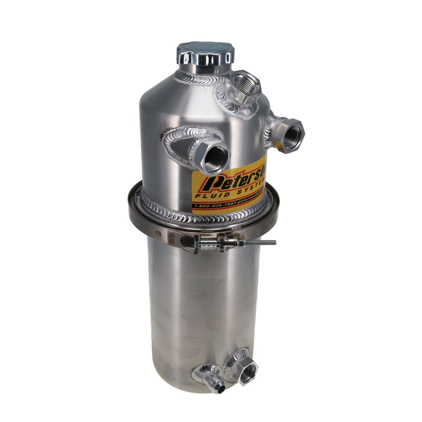 Peterson Fluid Systems Oil Tank 2 Gallon Dual In Female 08-0006
