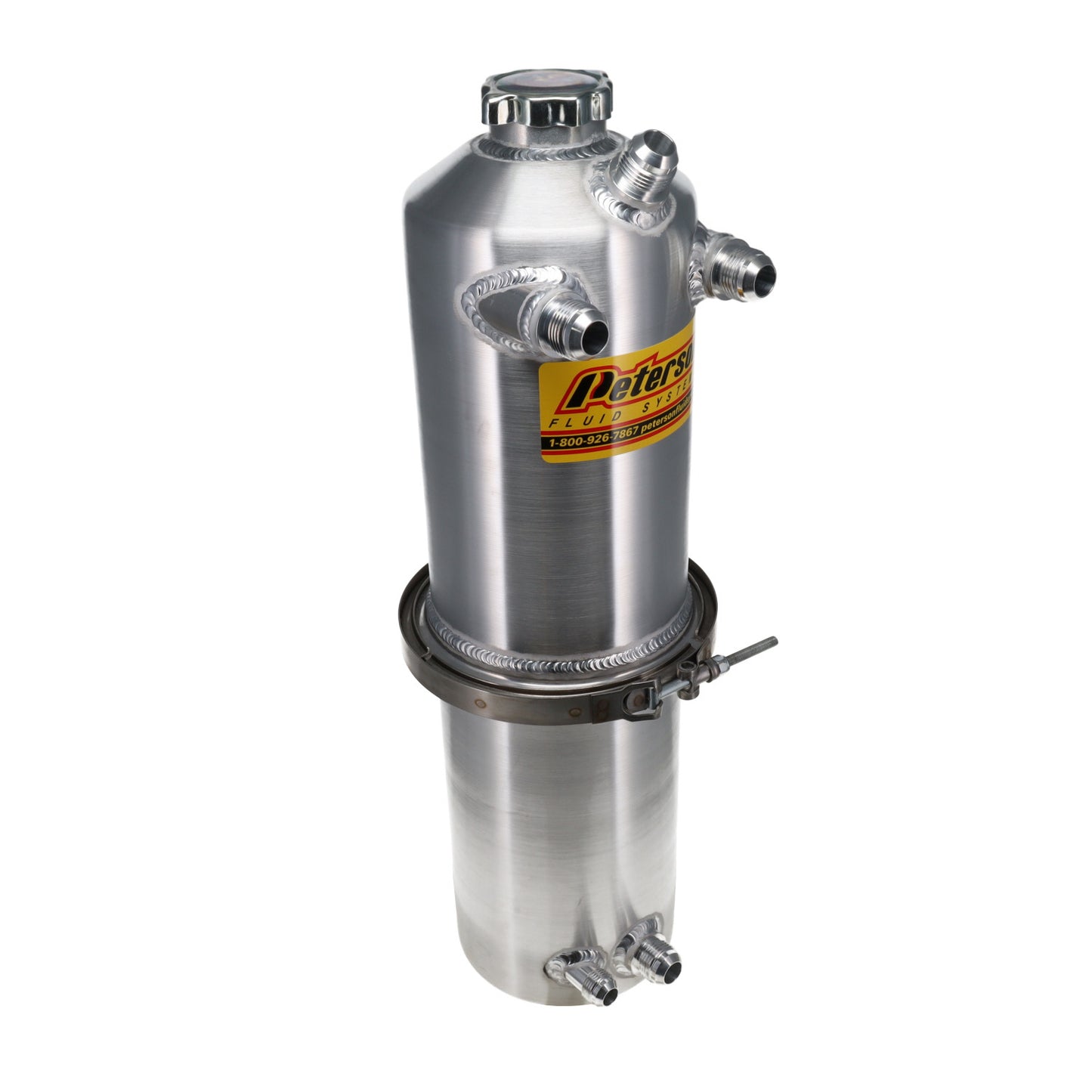 Peterson Fluid Systems Oil Tank 2.5 Gallon Dual In Male 08-0028