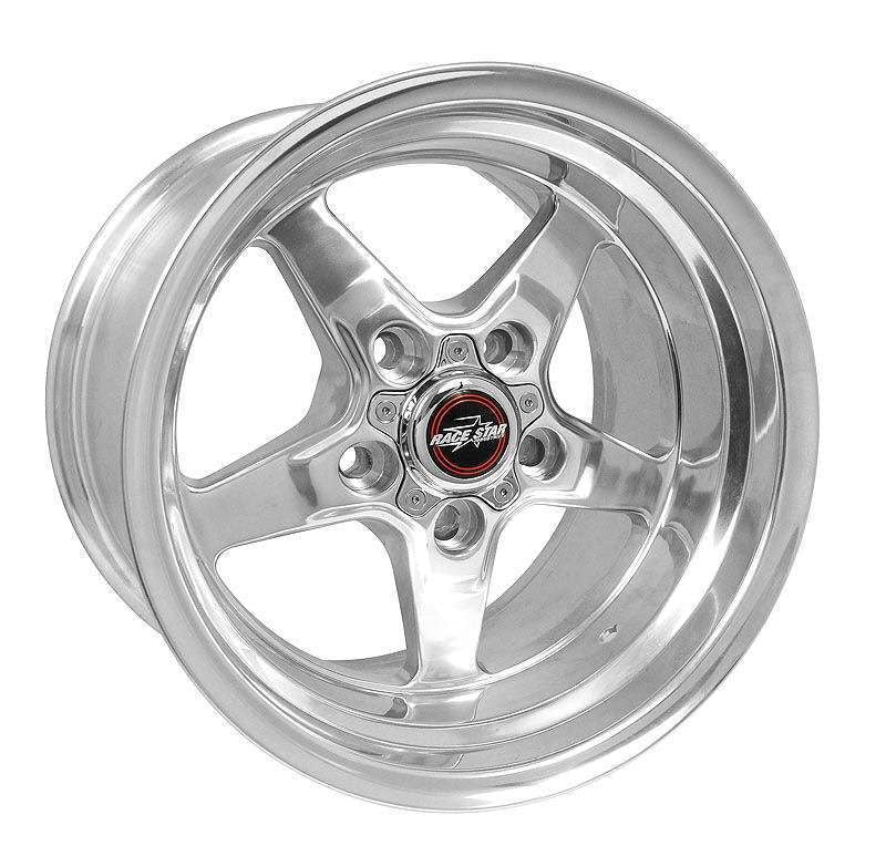 Race Star 92 Drag Star Polish 15x5 5x5.00BC 2.375BS Direct Drill Polished Wheel 92-550944DP 92-550944DP User 1