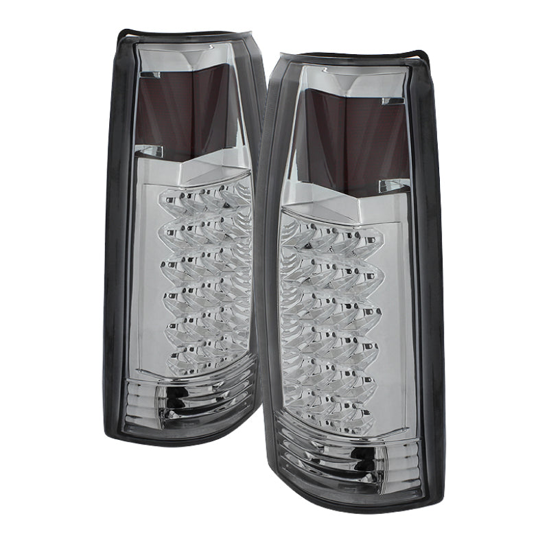 SPYDER Xtune Yukon Denali 99-00 LED Tail Lights Chrome ALT-JH-CCK88-LED-C 9022432 9022432 Photo - Primary