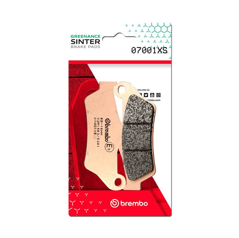 Brembo OE 12-19 Aprilia SRV 850cc Sinter Brake Pad - Front 07001XS 07001XS User 1