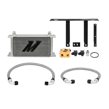 Mishimoto Thermostatic Oil Cooler Kit - Silver 10-12 Hyundai Genesis Coupe 2.0T MMOC-GEN4-10T Photo - Primary