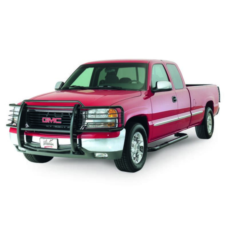Westin 1999-2013 Chevy Silverado 1500 Reg Cab Signature 3 Nerf Step Bars - Black 25-1405 25-1405 Photo - lifestyle view