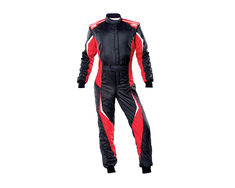OMP Tecnica Evo Overall My21 Black/Red - Size 44 (Fia 8856-2018) IA0-1859-B01-073-44 IA0-1859-B01-073-44 Photo - Primary