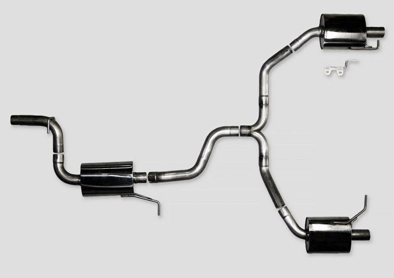 AWE Tuning VW CC Touring Edition Exhaust Dual Outlet - Chrome Silver Tips 3010-32018 3010-32018 Photo - Primary