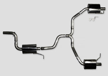 AWE Tuning VW CC Touring Edition Exhaust Dual Outlet - Chrome Silver Tips 3010-32018 3010-32018 Photo - Primary