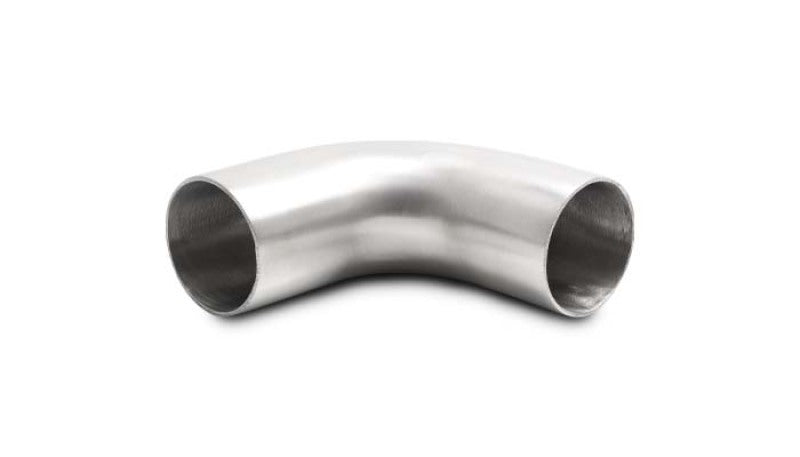 Vibrant 1.5in OD 2.75in Tangent Length T304 SS 90 Deg Mandrel Bend w/Extended Leg Length 13342 13342 Photo - Primary