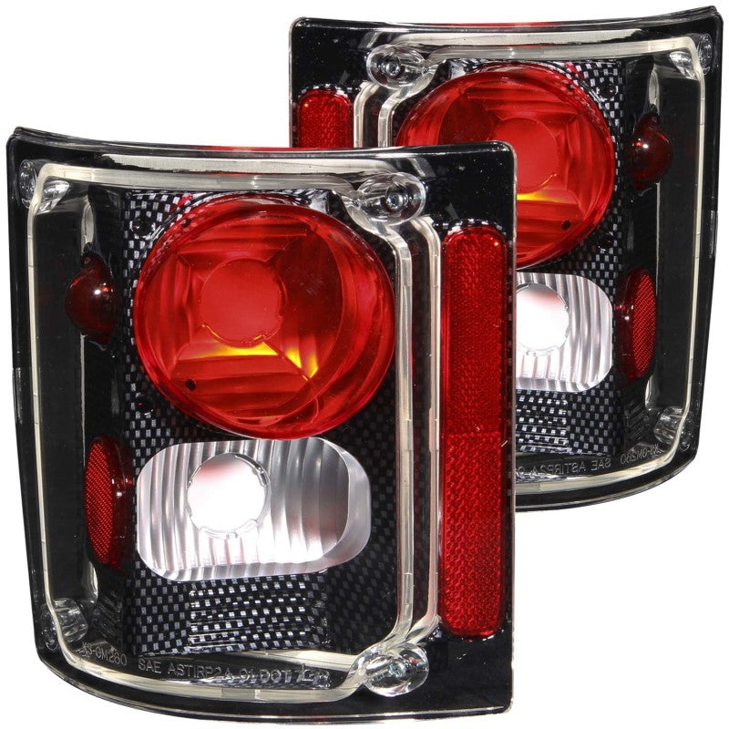 Anzo 1973-1987 Chevrolet C 10 Taillights Carbon 211015 Photo - Primary