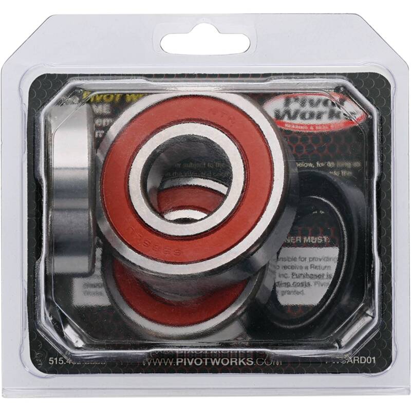 Pivot Works Honda Wheel Bearing Kit Premium Bearings 25-1362-P 25-1362-P Photo - Primary
