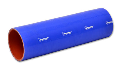 Vibrant 4 Ply Silicone Sleeve, 2.75" I.D. x 12" Long - Blue 27131B Photo - Primary