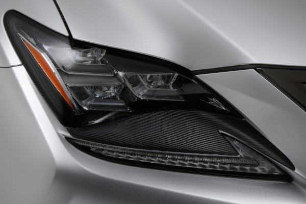 TOM'S Racing Carbon Sheet (Headlight) for 2015-2019 Lexus RCF