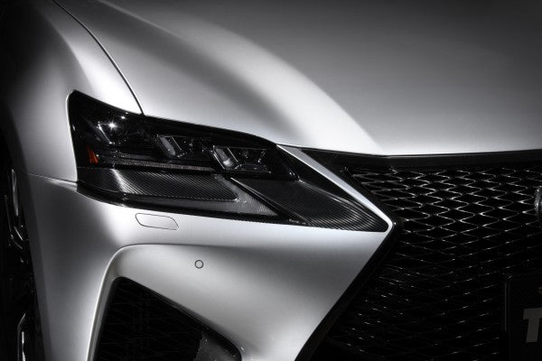 TOM'S Racing Carbon Sheet (Headlight) for 2016+ Lexus GSF