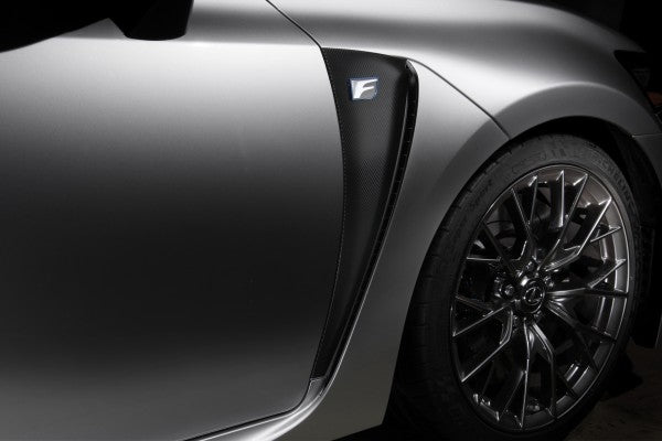 TOM'S Racing Carbon Sheet (Front Fender) for 2016+ Lexus GSF