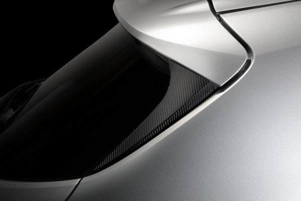 TOM'S Racing Carbon Sheet (Trunk Roof Spoiler-Side Panel) - Toyota Corolla Hatchback (2019+) / GR Corolla (23+)