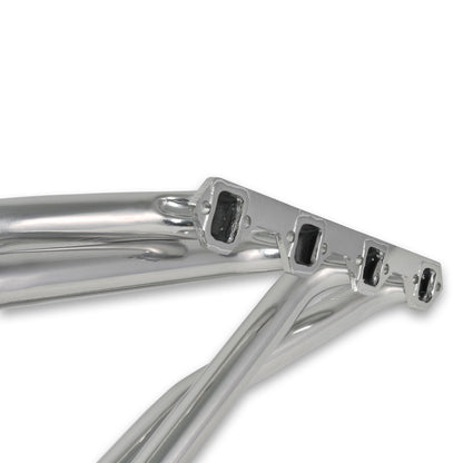 JBA 65-73 Ford Mustang 260-302/71-73 Ford 260-351W SBF 1-5/8in Primary Silver Ctd Long Tube Header 6613SJS 6613SJS Photo - Close Up