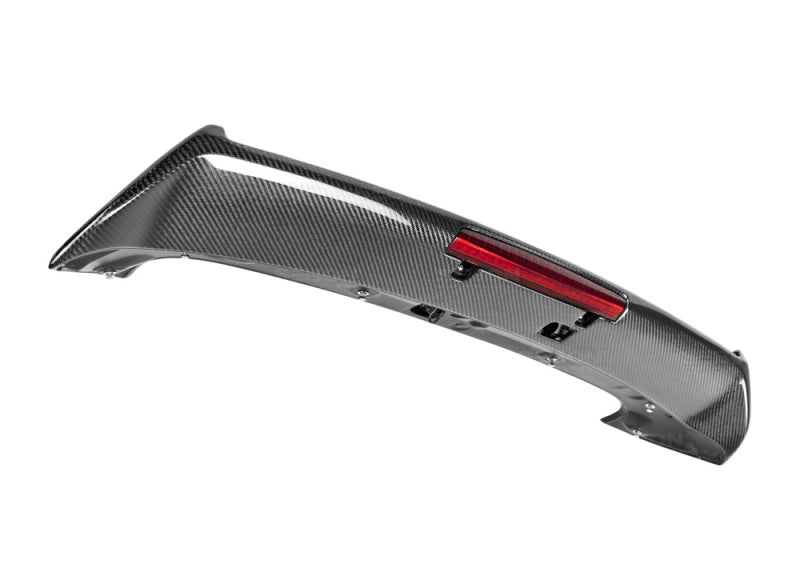 STI-Style Carbon Fiber Rear Spoiler For 2008-2014 Subaru WRX/STi HB RS0809SBIMP-STI-LED Photo - Primary