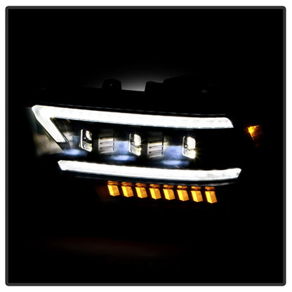 SPYDER 19-22 Dodge Ram 2500/3500 (Halogen Model Only) Proj. Headlights (PRO-YD-DR19HDHALAP-SEQ-BK) 5088604 5088604 Photo - Unmounted