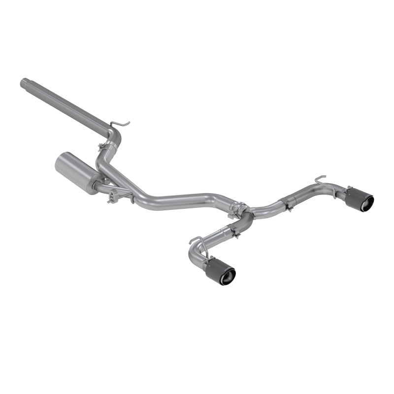 MBRP 15-17 VW 2.0L Turbo Golf GTI MK7 3in T304 Cat Back Exhaust w/ Dual Split Rear Exit S46063CF S46063CF Photo - Primary