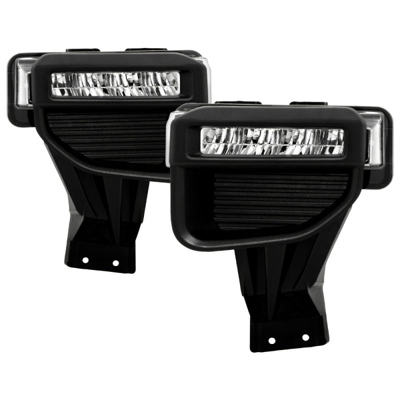 SPYDER 20-22 Ford F250/F350 Super Duty OEM Full LED Fog Lights W/ Switch - Clear 9051135 9051135 Photo - Primary