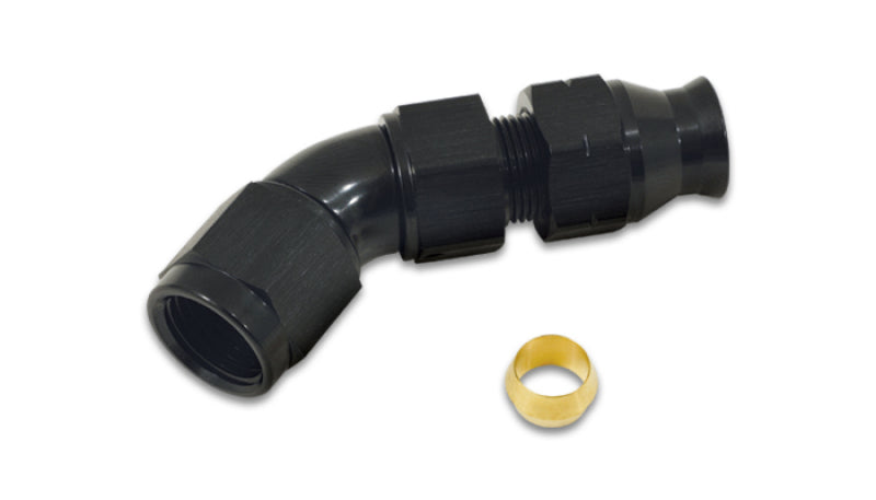 Vibrant 45 Degree 3/8in Tube to Female 6AN Adapter 16556 16556 Photo - Primary