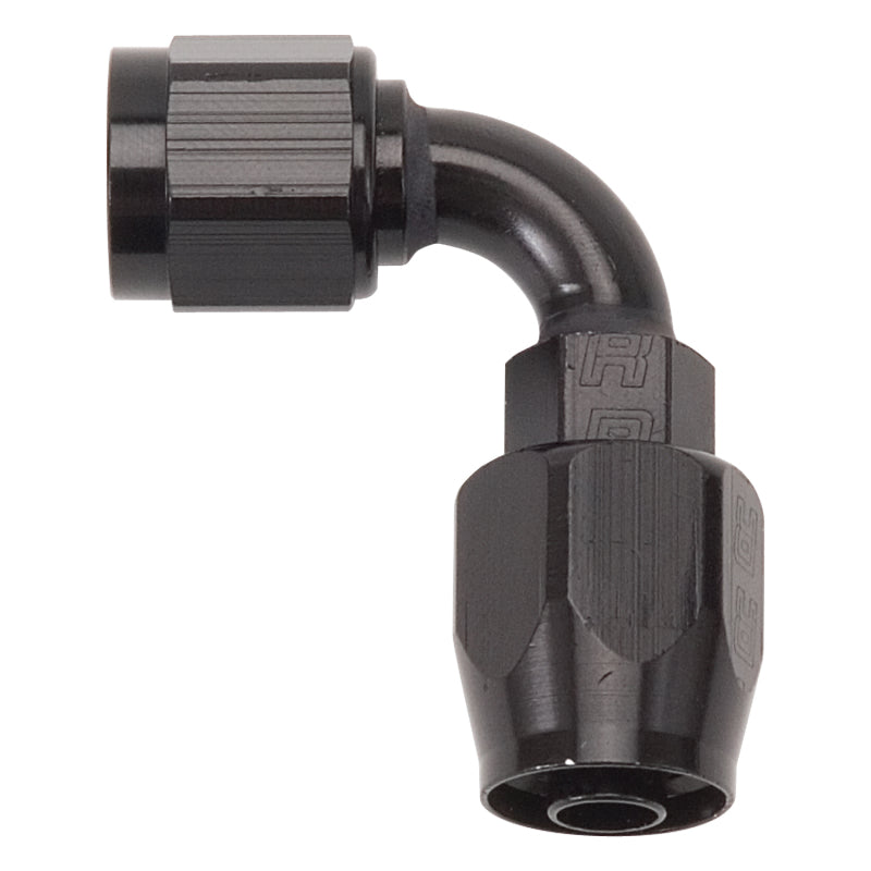 Russell Performance -10 AN Black 90 Degree Full Flow Hose End 610185 610185 Photo - Primary