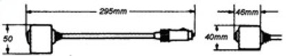 Hella Reading Lamp Black Mg12 2Ab 004532171 004532171 Technical Drawing