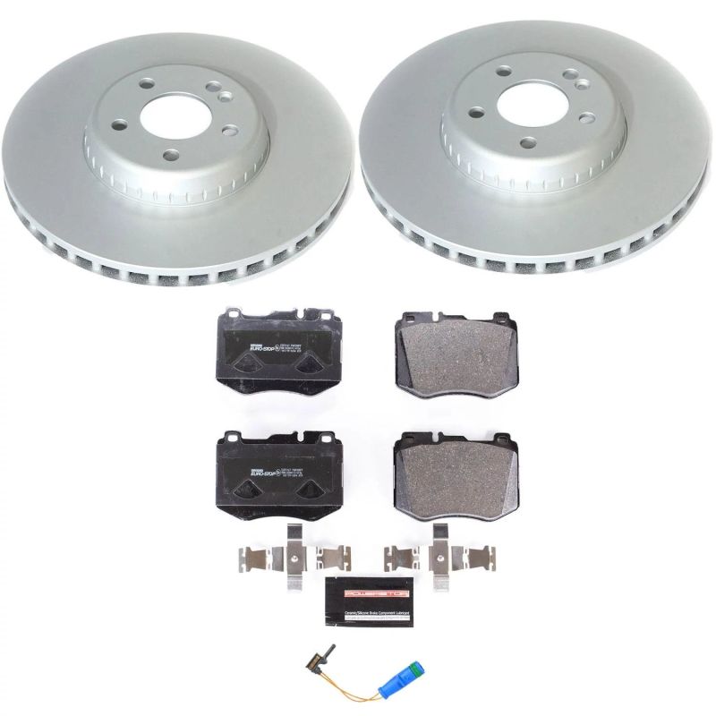 Power Stop 2017 Mercedes-Benz E300 Front Euro-Stop Brake Kit ESK8073 ESK8073 Photo - Primary
