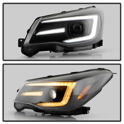 SPYDER Signature Subaru Forester 14-16 Halogen Model Only Headlights (PRO-YD-SUFO14SI-BK) 5088444 5088444 Photo - Unmounted