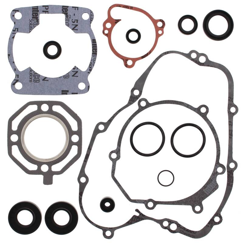 Vertex Pistons Vertex Gaskets 1990 Kawasaki KX80 Complete Gasket Kit w/ Oil Seals 811406 811406 Photo - Primary