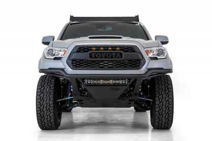 Addictive Desert Designs 16-20 Toyota Tacoma PRO Bolt-On Front Bumper - Hammer Black F688102100103 F688102100103 Photo - Mounted