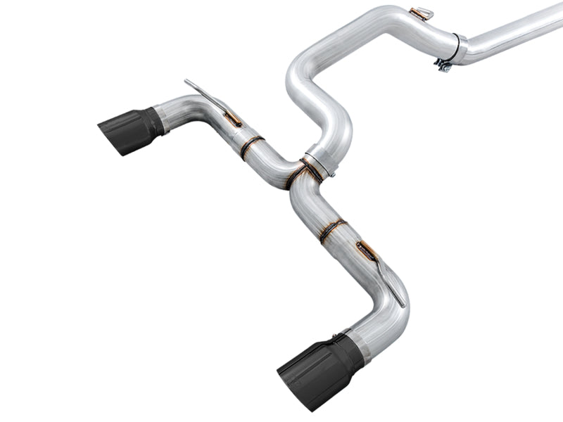 AWE Tuning Ford Focus RS Track Edition Cat-back Exhaust - Diamond Black Tips 3020-33032 3020-33032 Photo - Primary