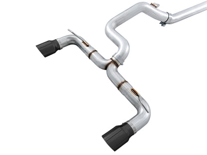 AWE Tuning Ford Focus RS Track Edition Cat-back Exhaust - Diamond Black Tips 3020-33032 3020-33032 Photo - Primary