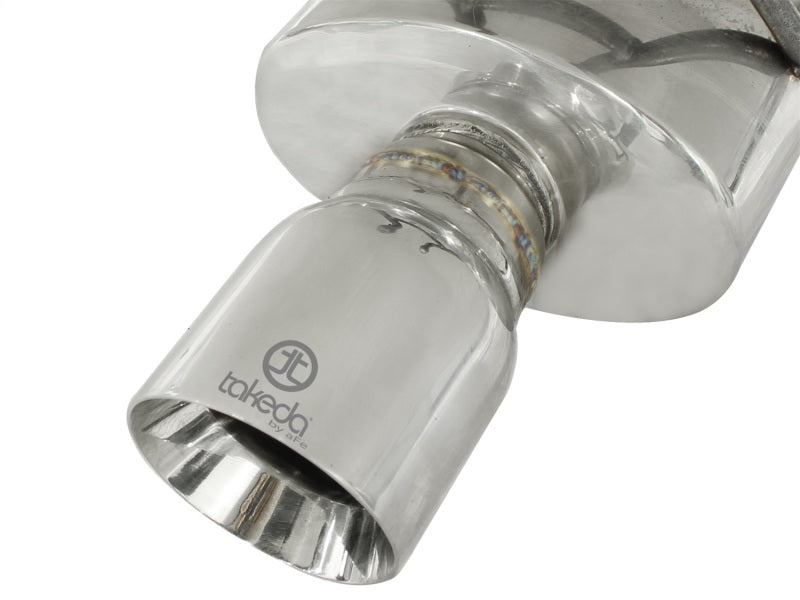 aFe  POWER 49-36610 Takeda 304 Stainless Steel Axle-Back Exhaust System 49-36610 Photo - Unmounted