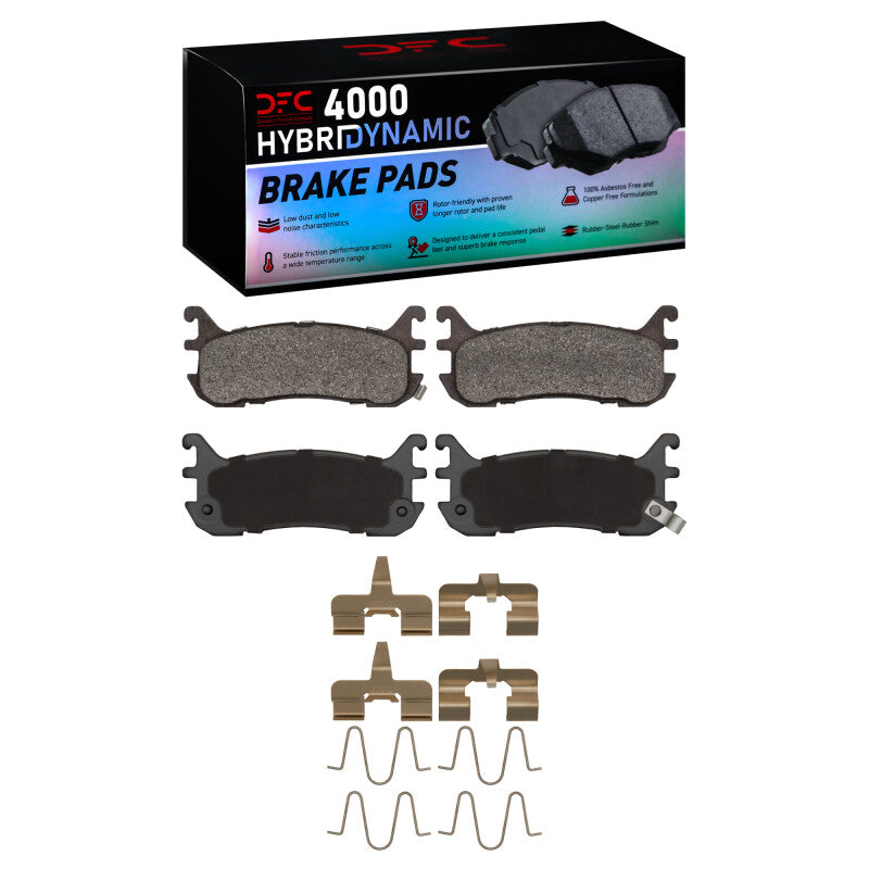 DFC DFC 4000 HybriDynamic Brake Pads Brakes, Rotors & Pads Brake Pads - OE main image