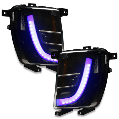 ORACLE Lighting 16-21 Tesla Model X Dynamic ColorSHIFT Headlight & Fog Light DRL Upgrade Kit 1467-332 1467-332 Photo - Unmounted