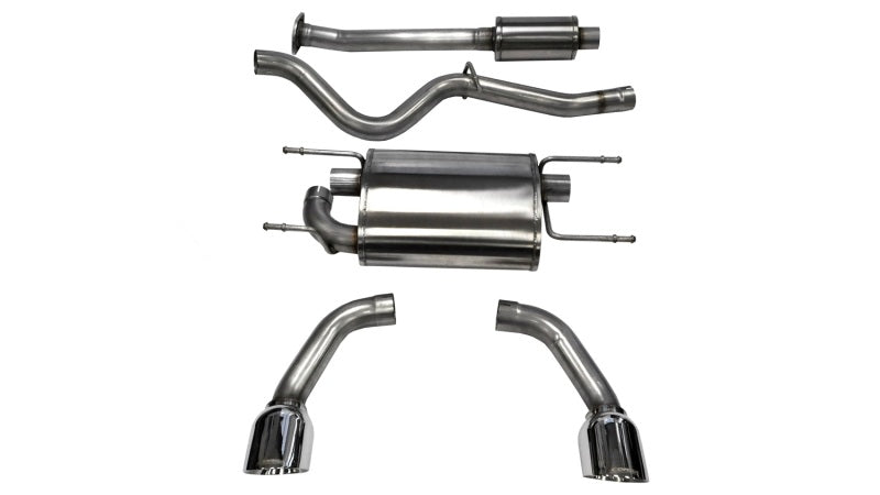 Corsa Performance 12-14 Scion FRS / Subaru BRZ Polished Sport Cat-Back Exhaust 14864 Photo - Primary