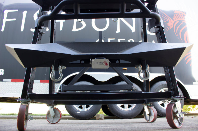 Fishbone Offroad Hitch Cover - 2In Hitch - Black Powdercoated Steel FB32096 FB32096 Photo - lifestyle view