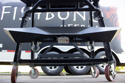 Fishbone Offroad Hitch Cover - 2In Hitch - Black Powdercoated Steel FB32096 FB32096 Photo - lifestyle view