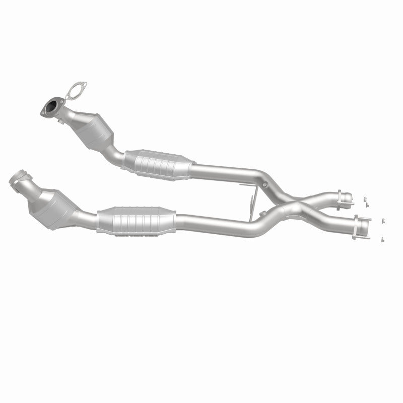 MagnaFlow Ford Mustang HM Grade Federal / EPA Compliant Direct-Fit Catalytic Converter 23163 360 Degree Image Set