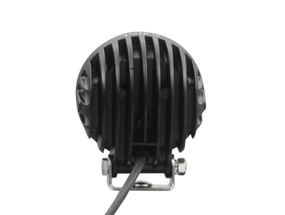 Raxiom Axial 3-In 4-LED Yellow Beam Round Light Flood Beam Universal (Some Adaptation Required) J109482 J109482 Photo - Close Up